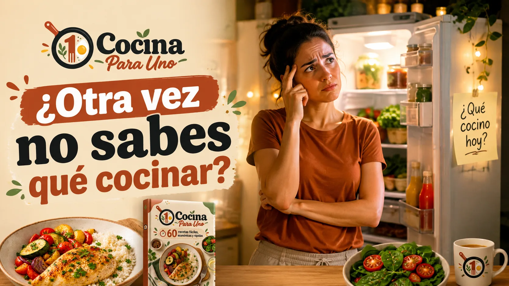 ¿Otra vez no sabes qué cocinar?
